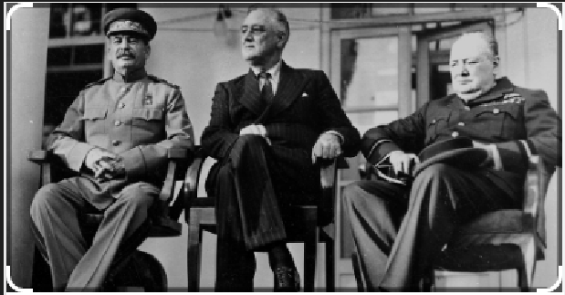 28 ноября 1943 года в Тегеране открылась конференция «Большой тройки»