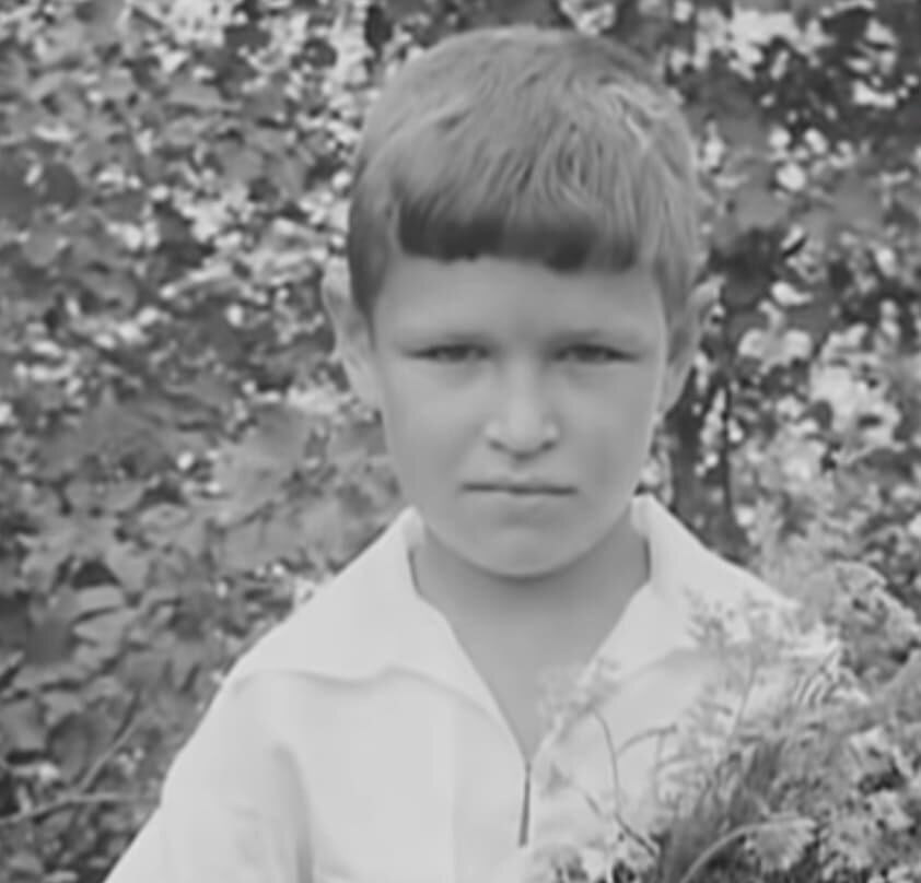 Вадим в детстве.