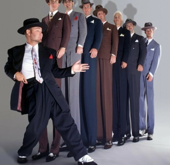 У Big Bad Voodoo Daddy и постер не как у "нормальных" людей.