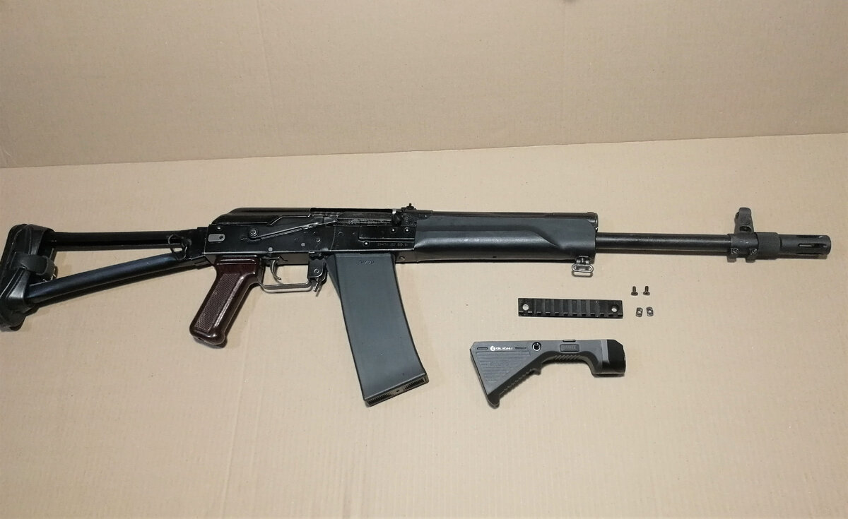 Установка планки на Сайга-20к