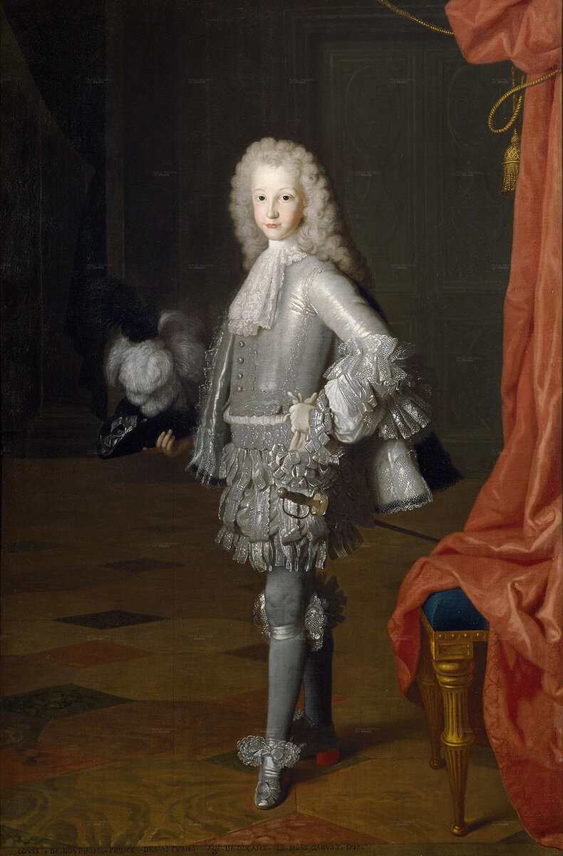 Луис I, принц Астурийский", 1717 г.