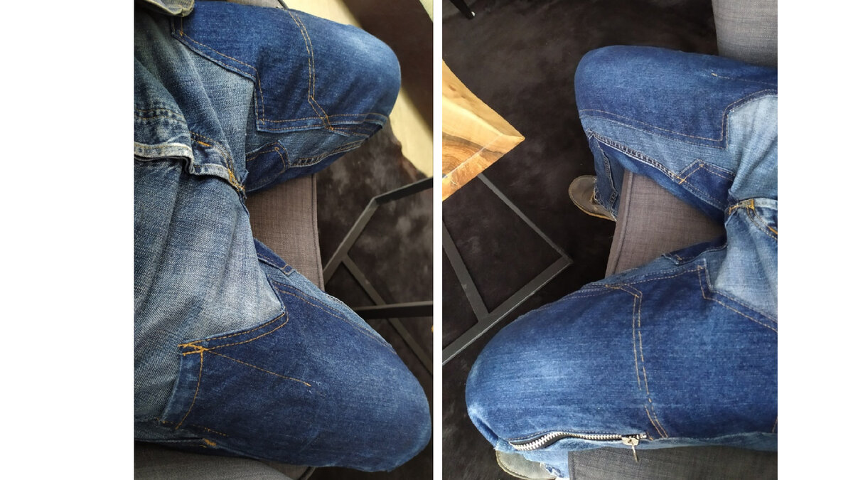 Master Denim Repair & Jeans Restoration with Indigo Proof Джинсовые лоскутки, По
