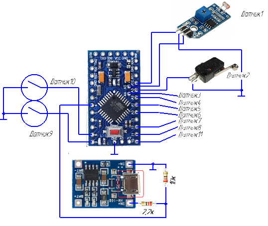 GSM-сигнализация на Arduino