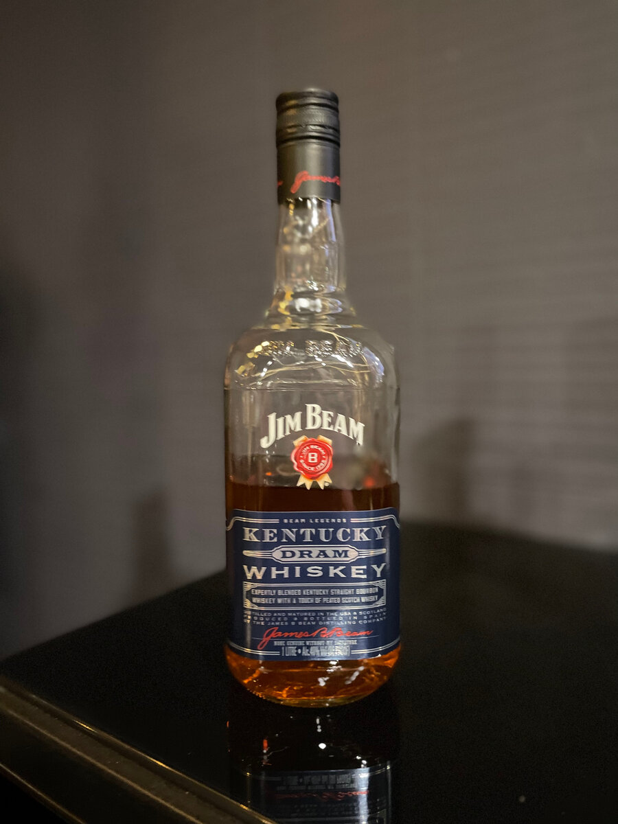 Jim Beam Kentucky Dram - просто добавь дымка в бурбон | О Виски и не только  с Алексеем Пятницких | Дзен