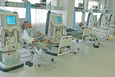 Процедура гемодаилза. Фото - Александра Зиновьева