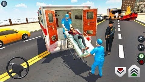 СКОРАЯ ПОМОЩЬ УСПЕЙ СПАСТИ ЖИЗНИ ЛЮДЕЙ ИГРА НА ТЕЛЕФОНЫ АНДРОИД И IOS URBAN AMBULANCE DRIVER SIM