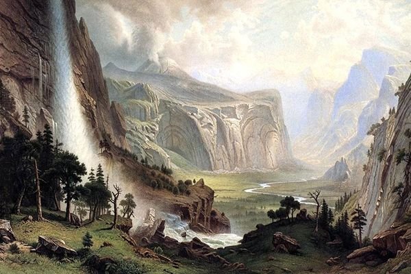      "Купола Йосемити" Альберта Бирштадта 1867 год