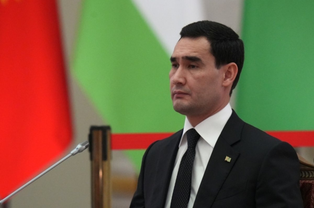    Президент Туркменистана Сердар Бердымухамедов.