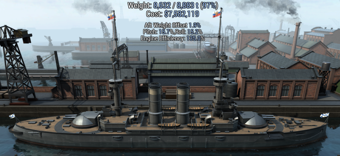 Трофейный австрийский броненосец