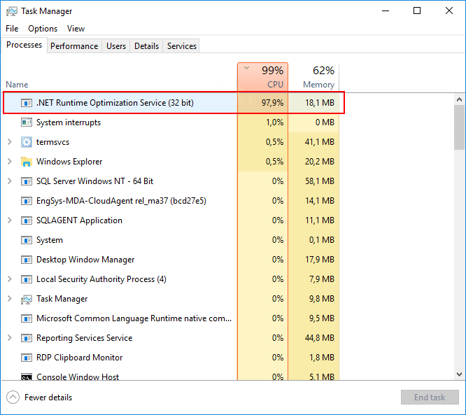 Процесс службы грузит процессор. .Net runtime Optimization service грузит процессор. .Net runtime. .Net runtime Optimization service грузит процессор Windows 10. System interrupts.