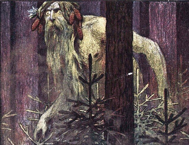 Рисунок Н. Брута с обложки журнала «Леший»