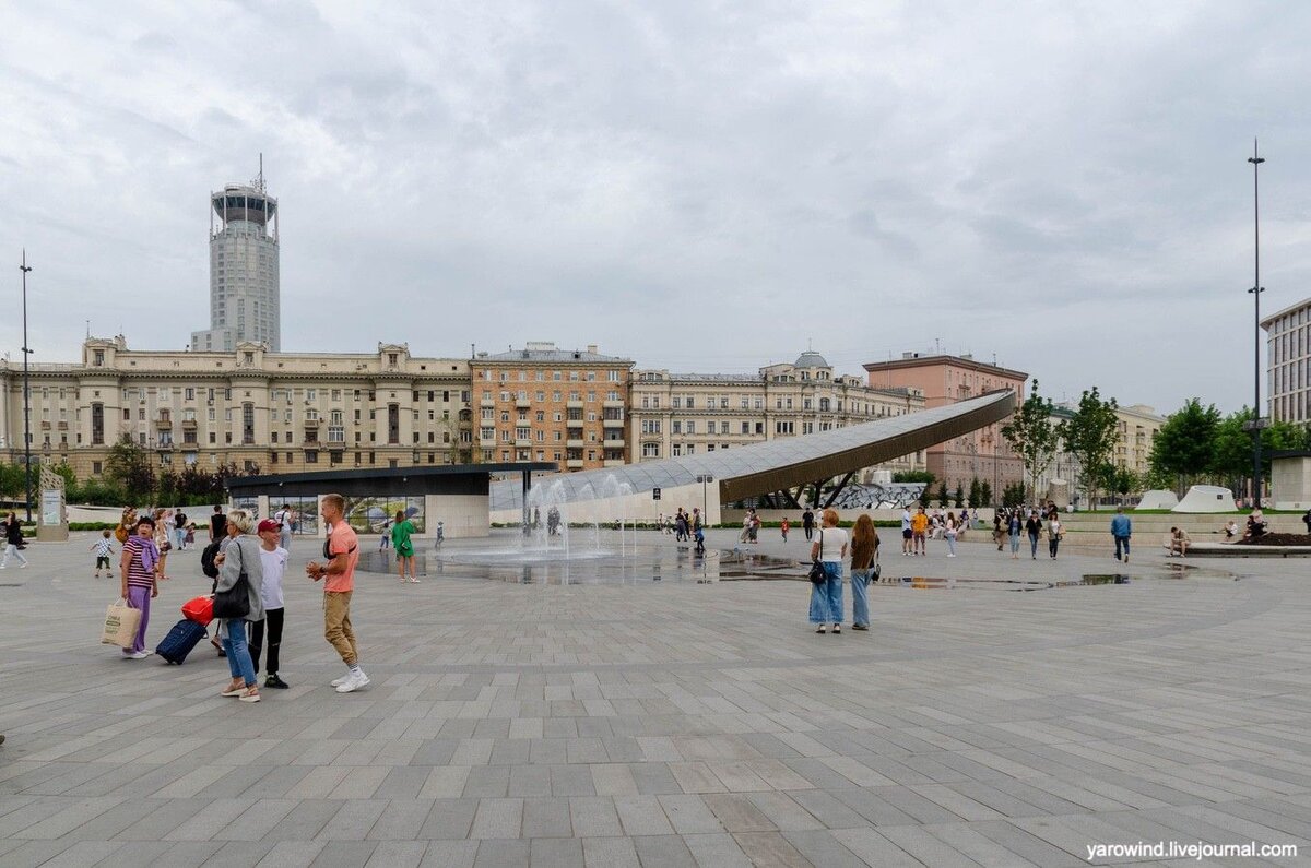 Площадь Павелецкого вокзала