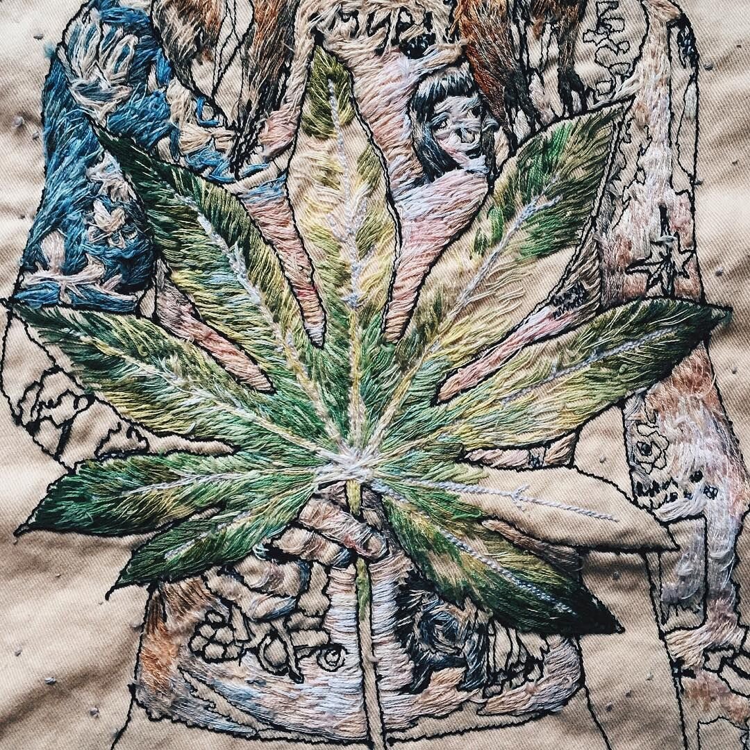 Работа дизайнера Лизы Смирновой и ее необычайные вышивки