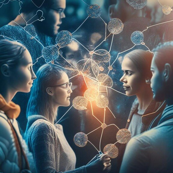 Так выглядит коммуникация между людьми по мнению нейросети