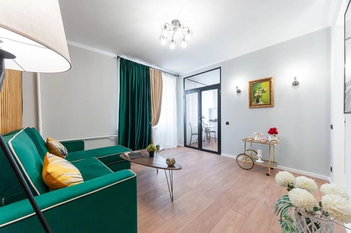    Симпатичная «однушечка» с окнами во двор. Фото: Мир Квартир