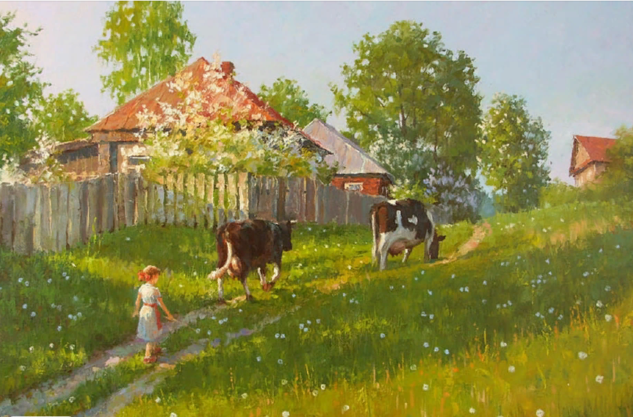 Лёвин Дмитрий Ильич, Весны волшебный аромат. 2018.