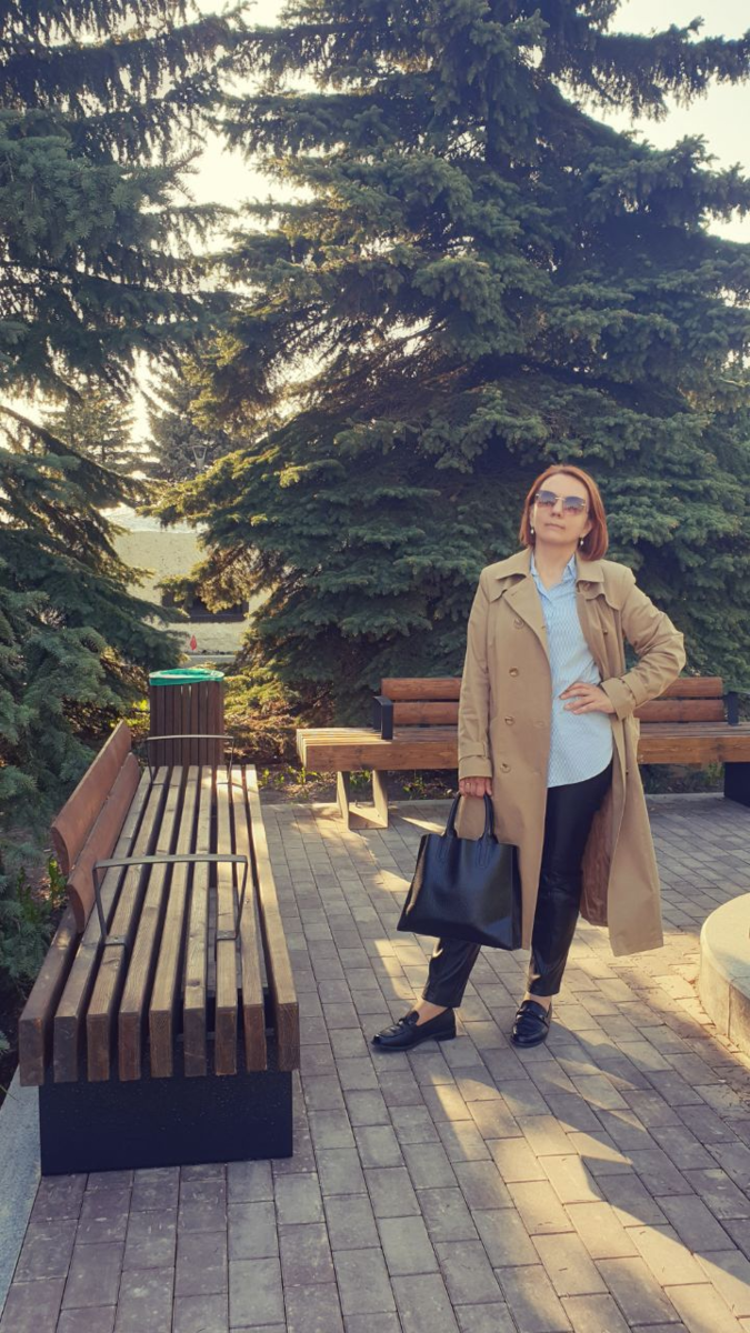По дороге домой с работы муж меня сфотографировал