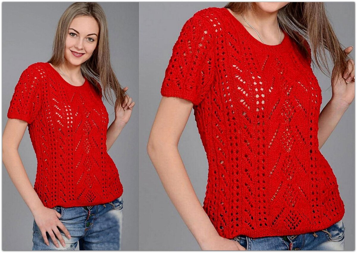 14 красивых летних топов спицами | Вязание с Paradosik_Handmade | Дзен
