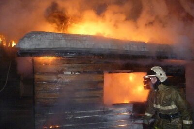    Ликвидация пожара в садовом доме в городском округе Подольск © Сайт ГУ МЧС России по Московской области