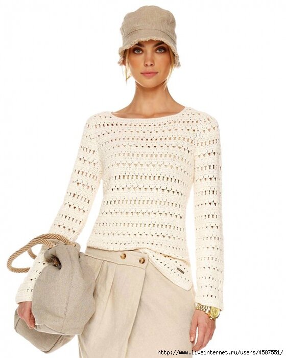 Пуловер из серии "проще не бывает" 