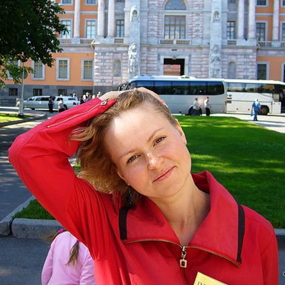 Питер. У Павловского замка. Фото примерно 2010 или 2011 года