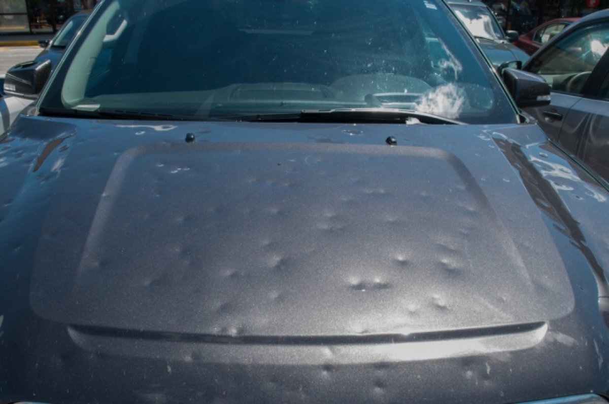    Град влетит в копейку. Сколько стоит ремонт машины после разгула стихии