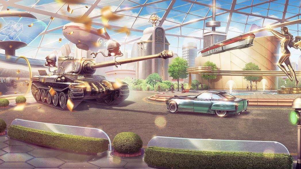 Красивая фоточка из ретротопии