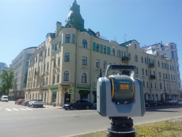 Лазерный сканер Trimble sx10