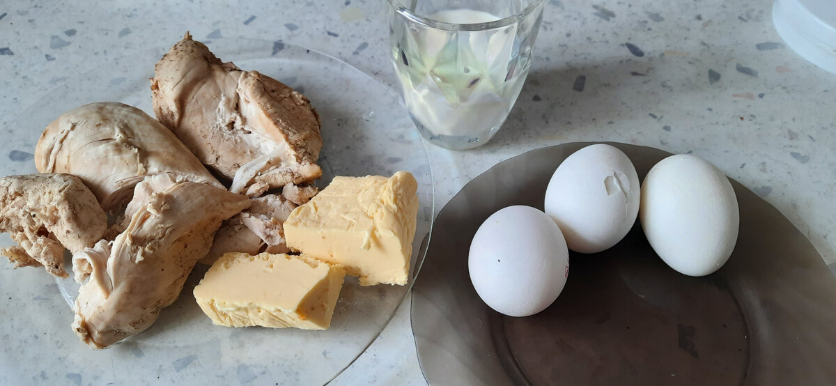 Ингредиенты для паштета