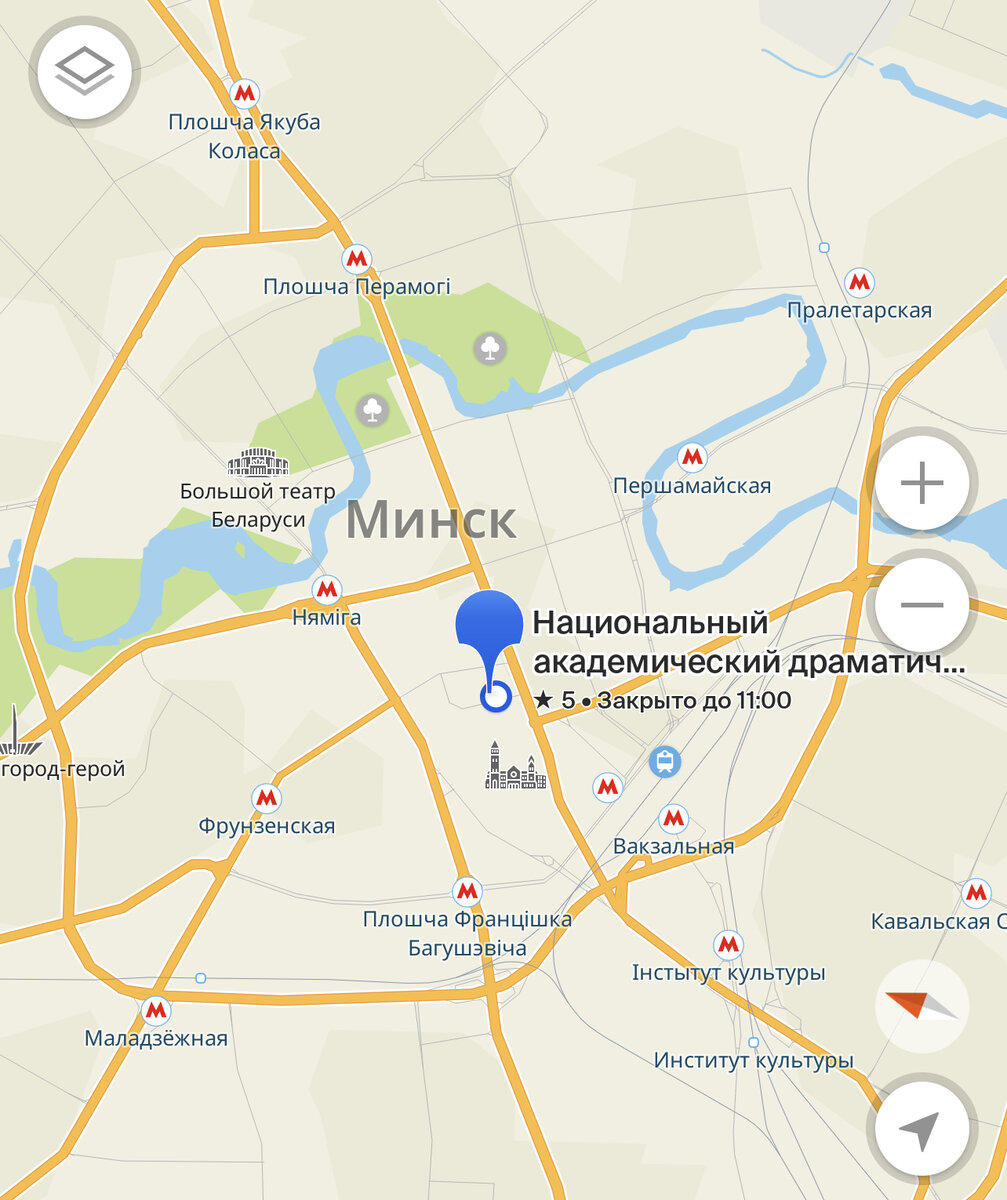 Жила я на Володарского, на карте отмечен театр. Это то место, откуда я уходила гулять. 