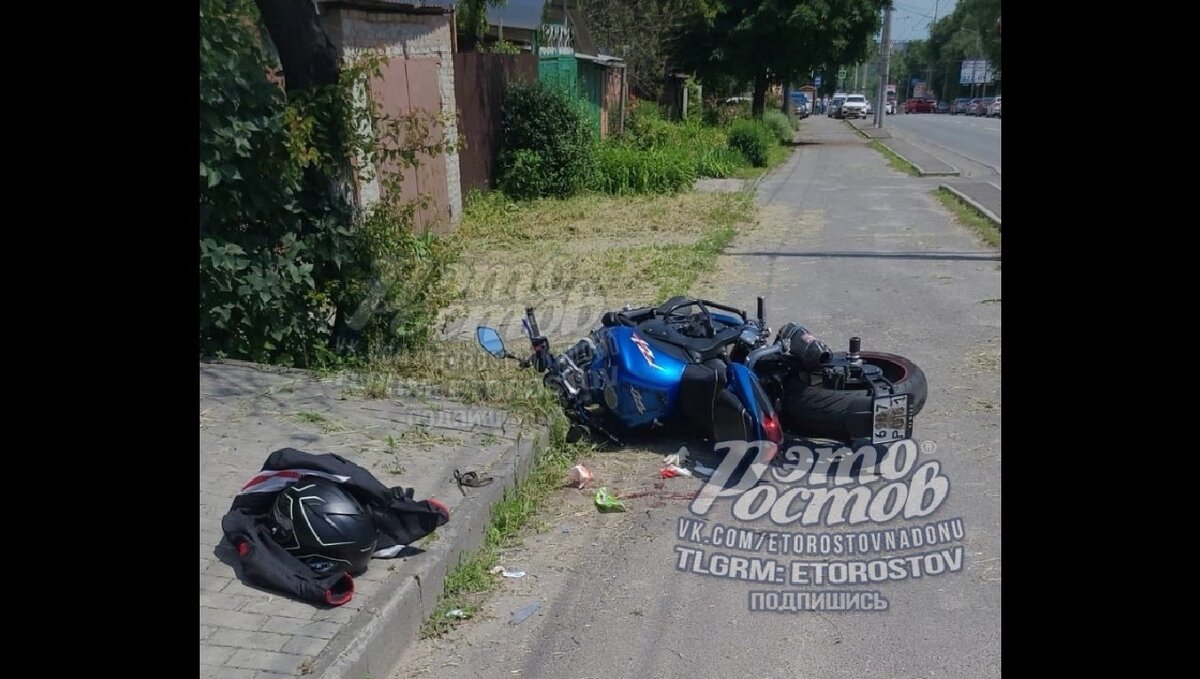     В Ростове пострадавший в ДТП мотоциклист ищет водителя, сбежавшего с места аварии, об этом сообщили в местном Telegram-канале.