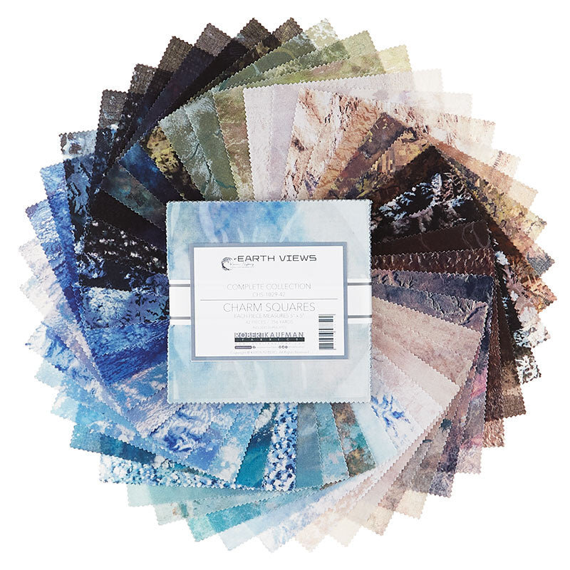 Набор тканей "Виды Земли". Можно купить на сайте Missouri Star