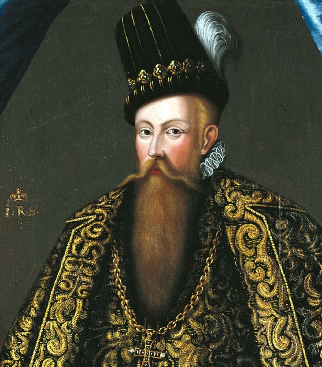 Юхан III, худ. Johan Baptista van Uther (1582 год)