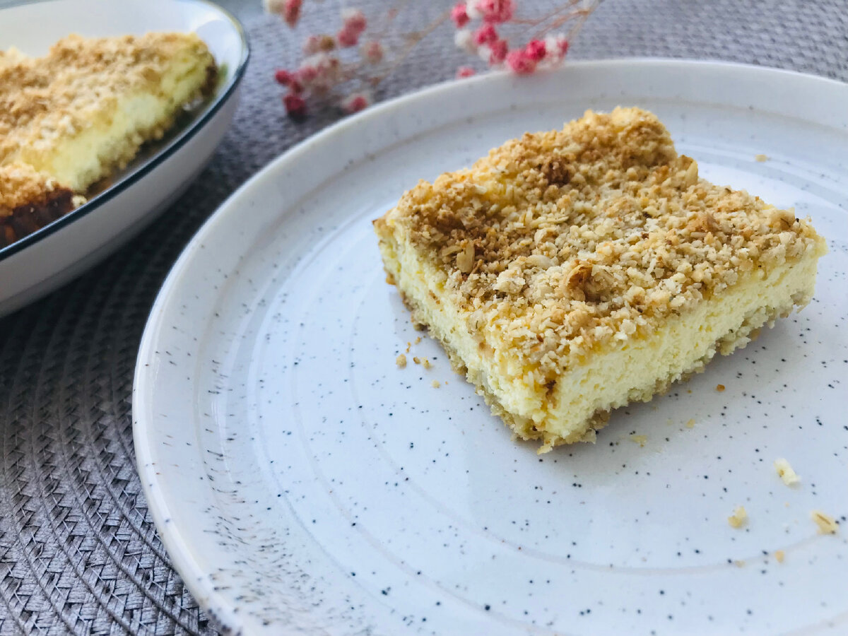 Творожный пирог без пшеничной муки. Делюсь рецептом Волшебная Кулинария Дзен