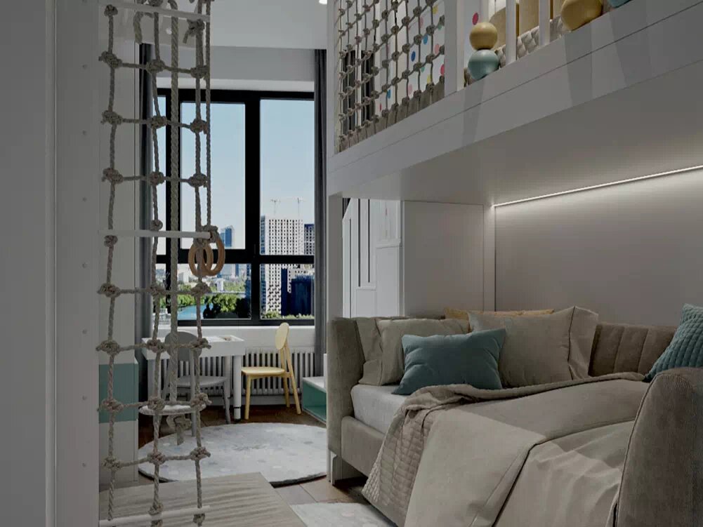 Роскошная мягкая кроватка фото 1