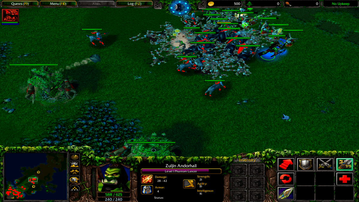 Первая Defense of the Ancients