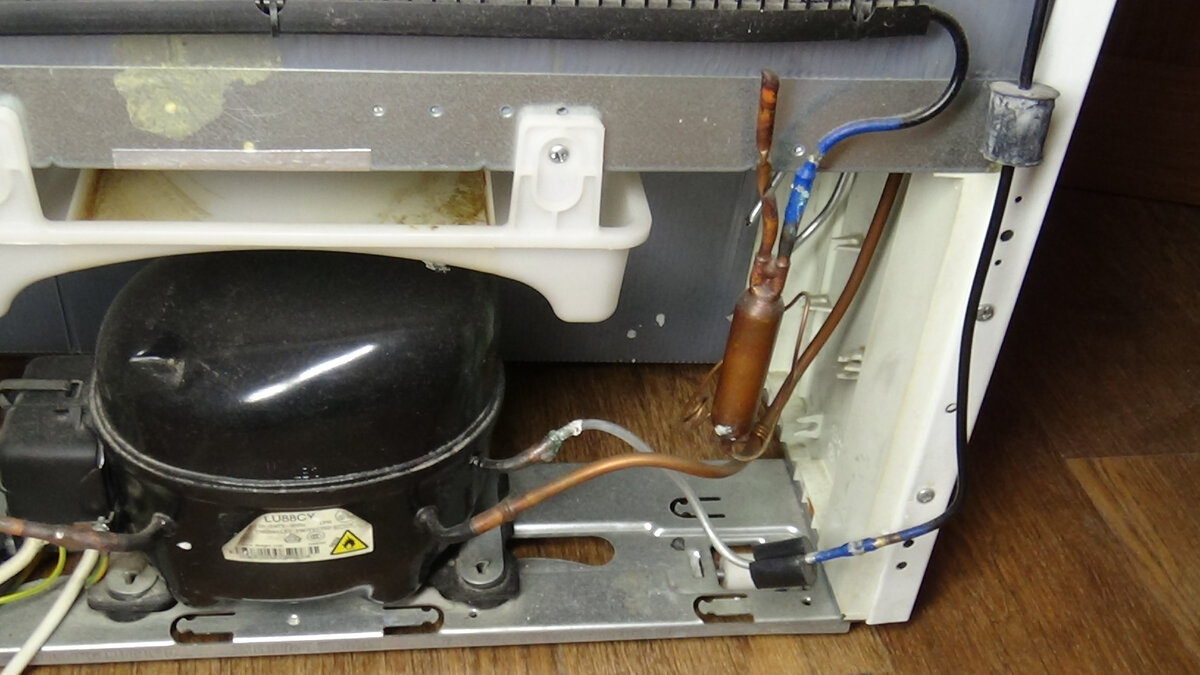 Компрессор капельного холодильника