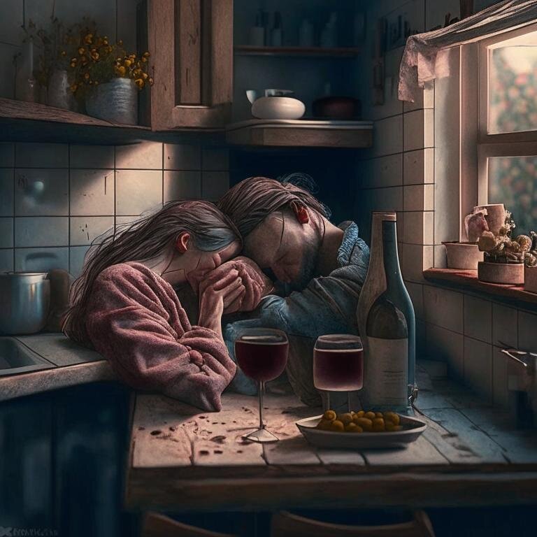 Рисунок создан нейросетью к тексту 