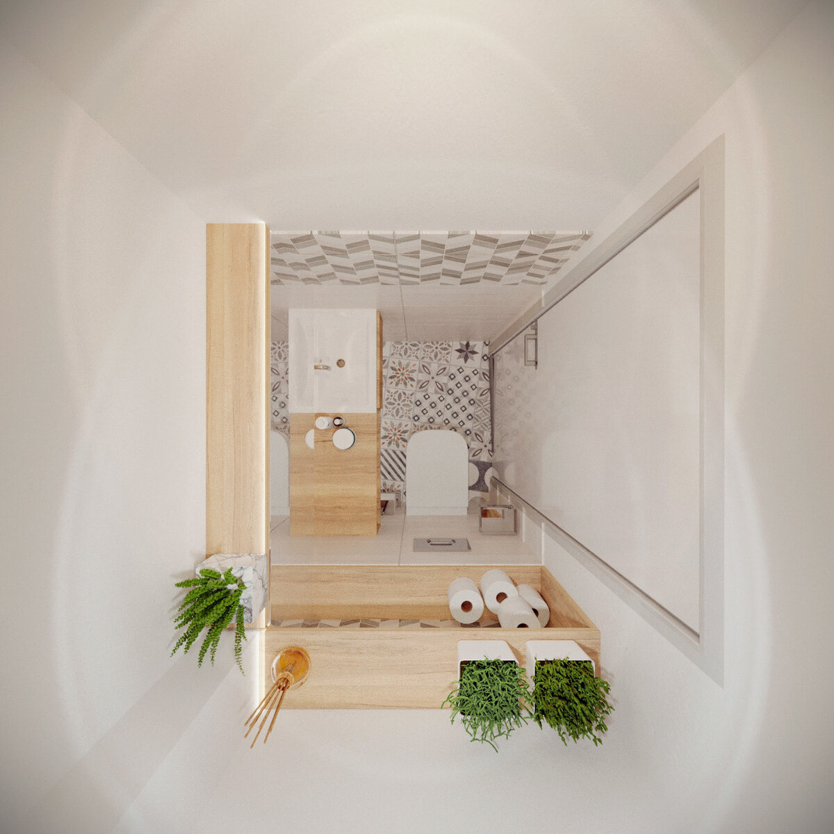 Без излишеств, но очень мило. Приятный, эргономичный интерьер в скандинавском стиле