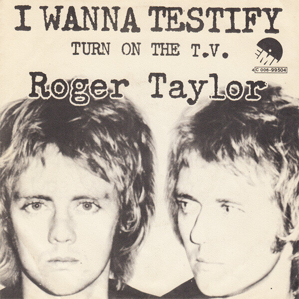 Бельгийское издание сингла "I Wanna Testify/ Turn On The TV", 1977