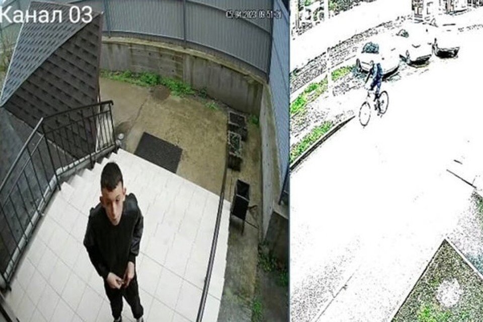     Преследователь попал на видеокамеры. Фото: Телеграм-канал @rossiyskiyobyavleniya