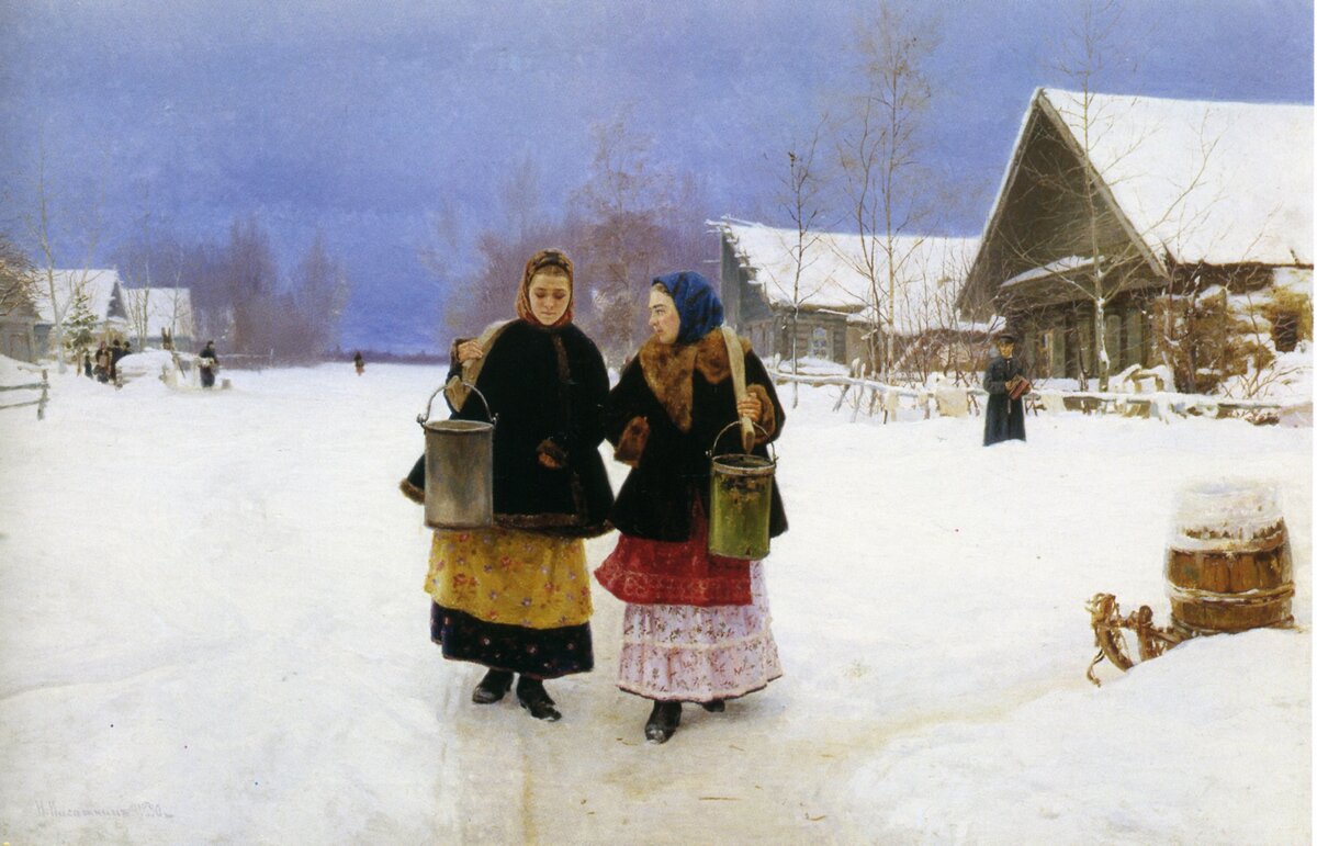 Художник Н. А. Касаткин