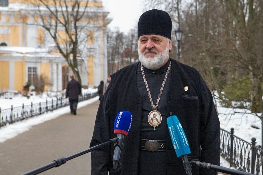 Наместник Александро-Невской Лавры епископ Кронштадтский Назарий