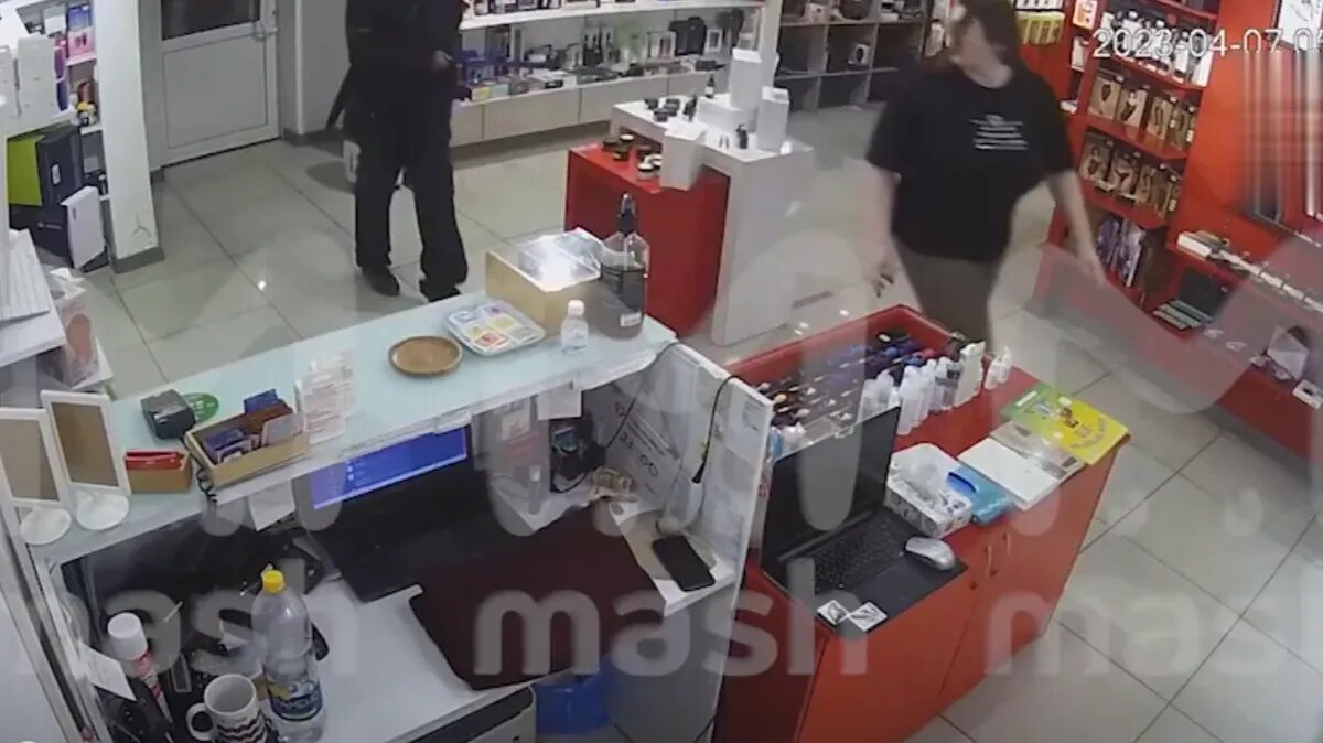 Фото: Стоп кадр из видео / t.me/breakingmash