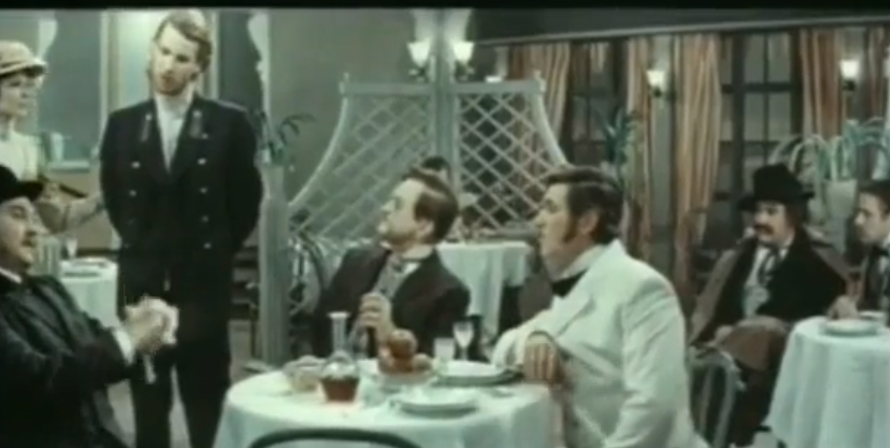 Кадр из кинофильма "Таланты и поклонники" (1973 год)