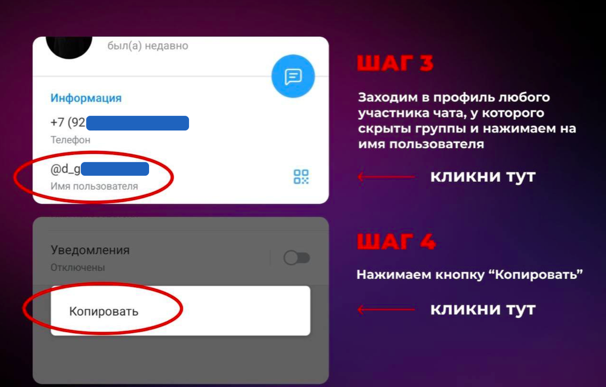 Как посмотреть на какие каналы и чаты подписан Ваш подписчик / человек в  Telegram? | GetClub.pro — Клубы по подписке | Дзен