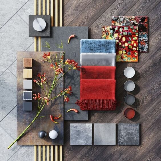 подборка материалов тоже может быть креативной. pinterest