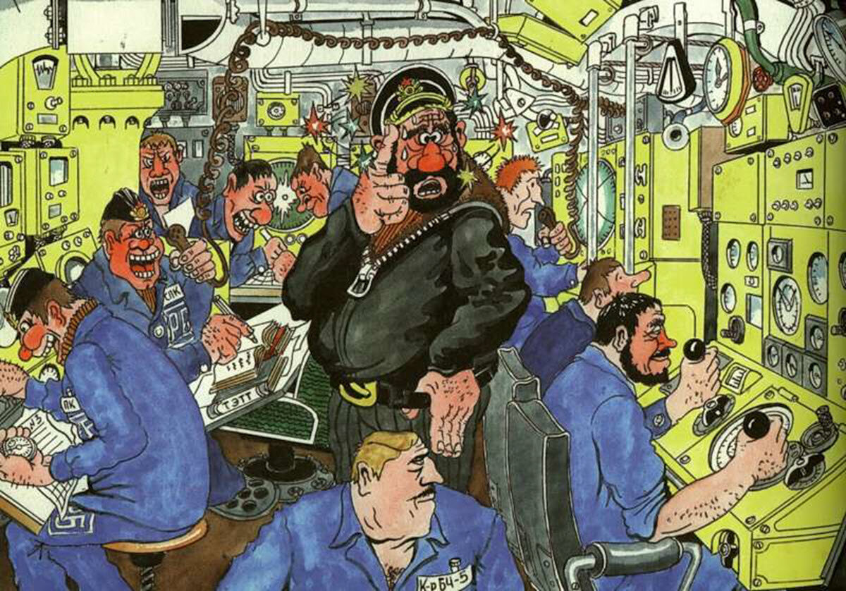 Карикатуры Олега Каравашкина. Из свободного источника.