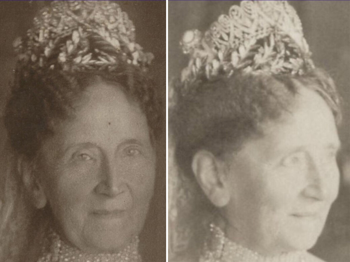 Великая герцогиня Луиза в тиаре