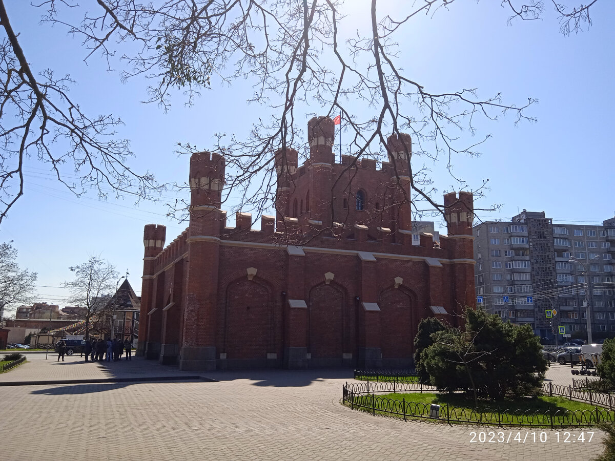 Королевские ворота в городе Калининграде. Фото автора